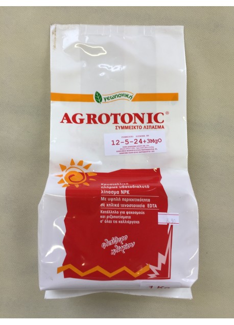 Agrotonic 12-5-24 + 3MgO + TE 1 Kg