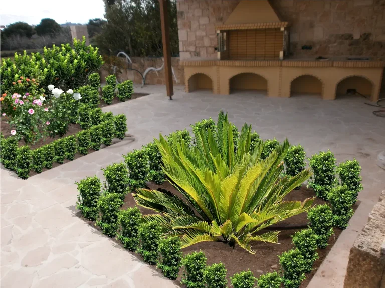 Σχεδίαση κήπου στην Αίγινα με φωτορεαλιστικό πρόγραμμα