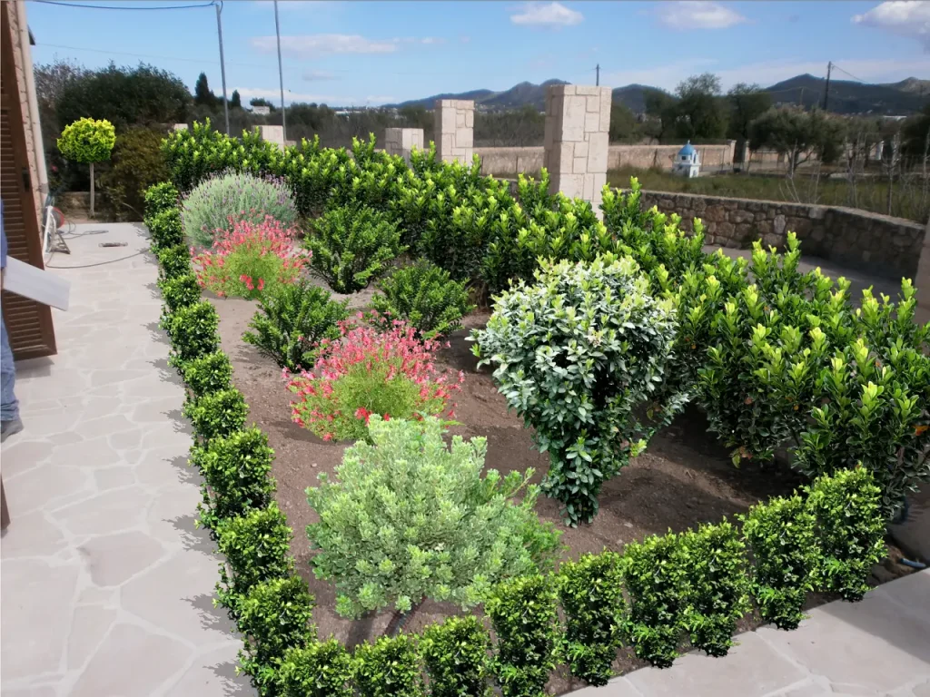 Μελάτη κήπου με 3d σχεδίαση